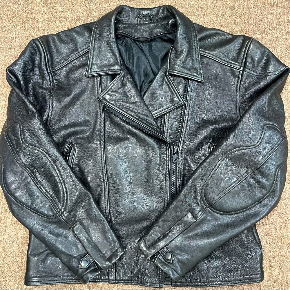Leather Motorcycle 🏍️ Jacket